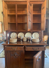 Inside of French Cabinet Hutch