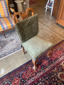 Photo of cushion on French Chippendale Side Chair